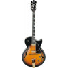 Ibanez GB10SE-BS George Benson Signature Hollow Body Guitar 6-String - Brown Sunburst + Case MGB100C