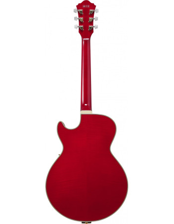 Ibanez GB10SEFM-SRR George Benson Signature Hollow Body Guitar 6-String  - Sapphire Red + Case