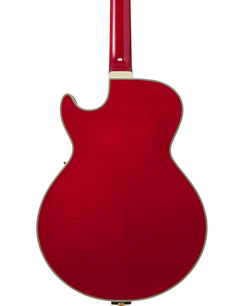 Ibanez GB10SEFM-SRR George Benson Signature Hollow Body Guitar 6-String  - Sapphire Red + Case