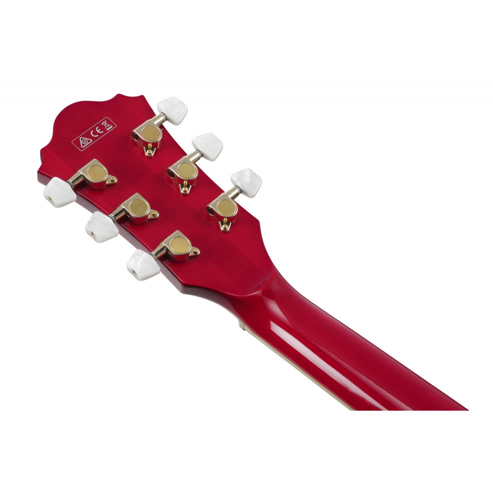 Ibanez GB10SEFM-SRR George Benson Signature Hollow Body Guitar 6-String  - Sapphire Red + Case