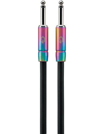 Ibanez GL20 GLIDELINE Series Instrument Cable 6,10 m 2 Straight Plugs, Black