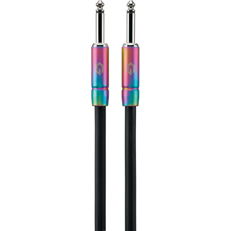 Ibanez GL20 GLIDELINE Series Instrument Cable 6,10 m 2 Straight Plugs, Black