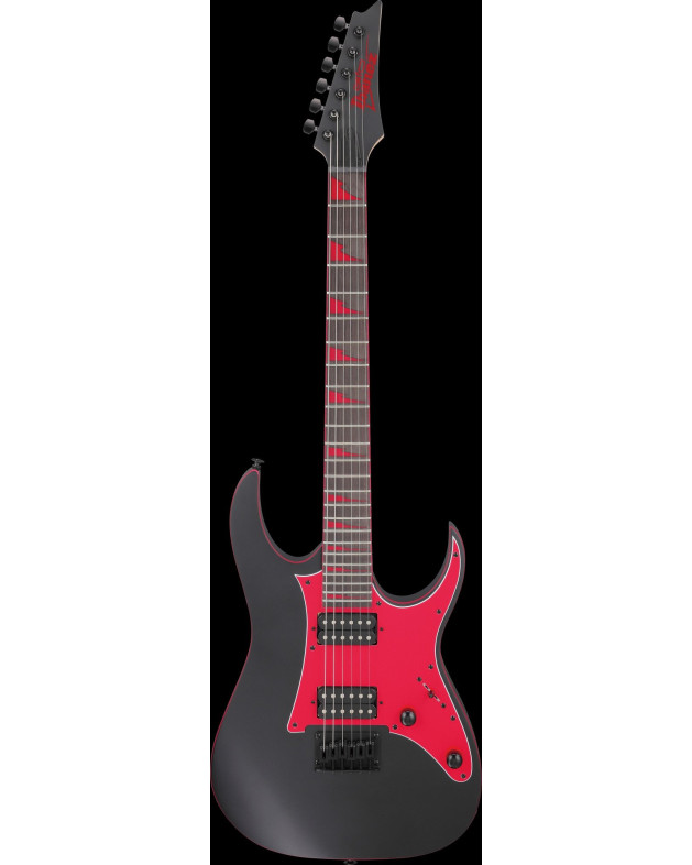 Ibanez GRG131DX-BKF GIO GRG Electric Guitar 6-String - Black Flat