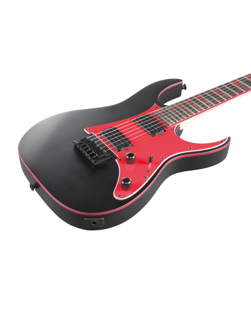 Ibanez GRG131DX-BKF GIO GRG Electric Guitar 6-String - Black Flat