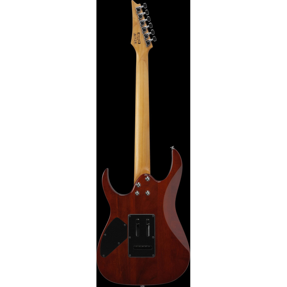 Ibanez GRG220PA1-BKB GIO GRG Electric Guitar 6-String - Transparent Brown Black Burst