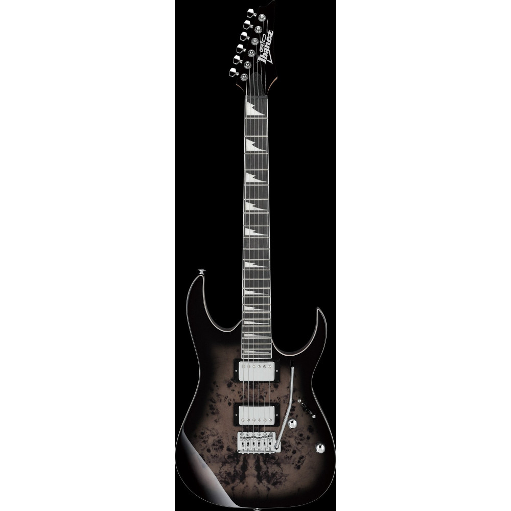 Ibanez GRG220PA1-BKB GIO GRG Electric Guitar 6-String - Transparent Brown Black Burst