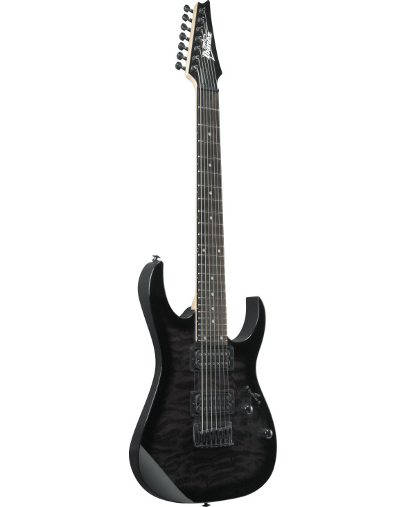 Ibanez GRG7221QA-TKS GIO GRG Electric Guitar 7-String - Transparent Black Burst