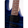 Ibanez GRX70QA-TBB GIO GRX Electric Guitar 6-String - Transparent Blue Burst