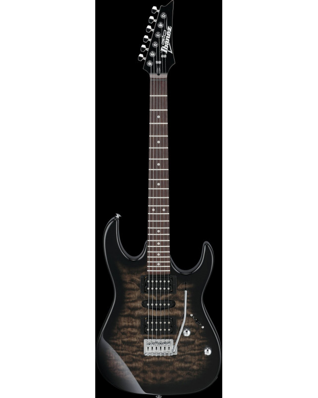 Ibanez GRX70QA-TKS GIO GRX Electric Guitar 6-String - Transparent Black Sunburst