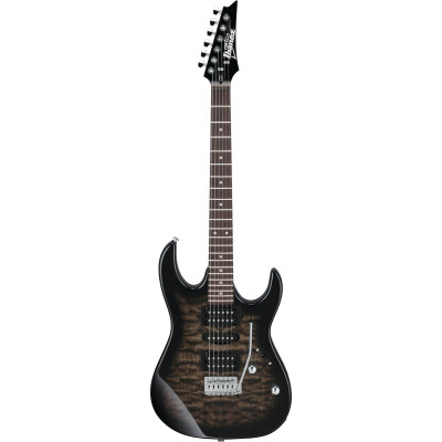 Ibanez GRX70QA-TKS GIO GRX Electric Guitar 6-String - Transparent Black Sunburst