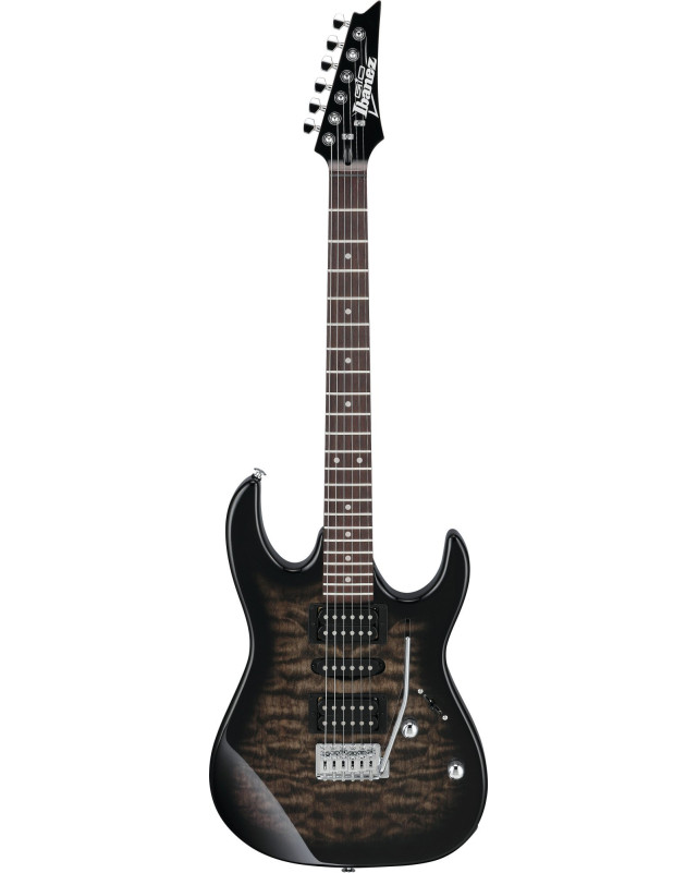Ibanez GRX70QA-TKS GIO GRX Electric Guitar 6-String - Transparent Black Sunburst
