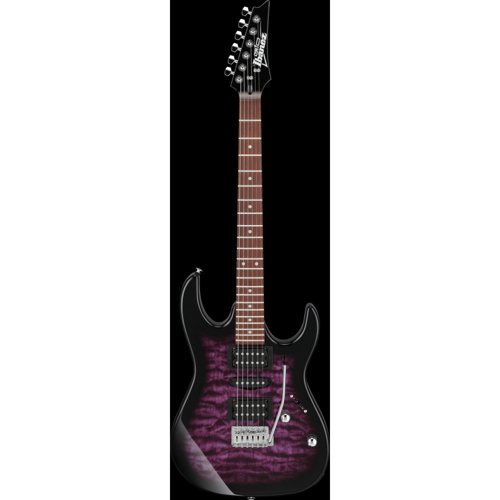 Ibanez GRX70QA-TVT GIO GRX Electric Guitar 6-String - Transparent Violet Sunburst
