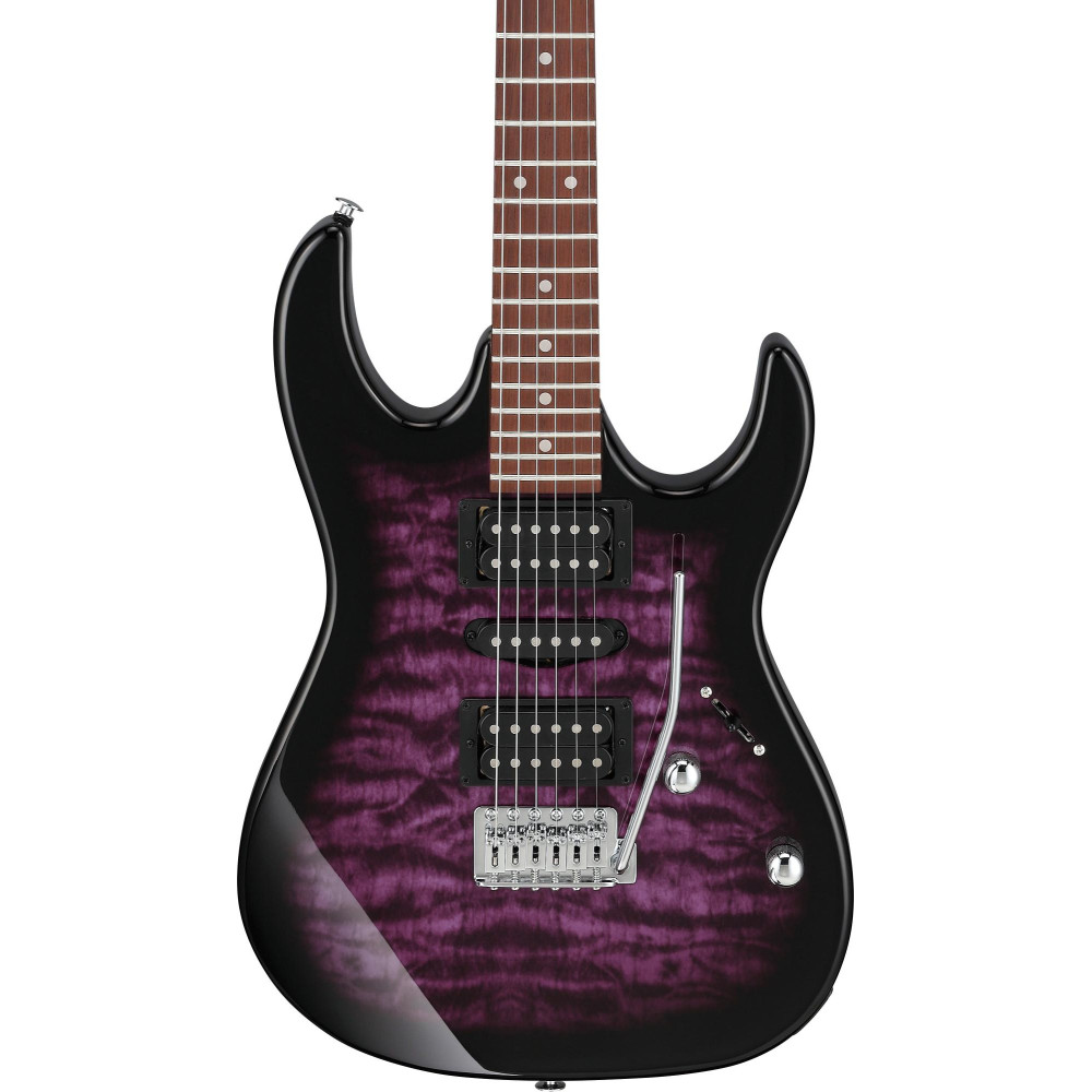 Ibanez GRX70QA-TVT GIO GRX Electric Guitar 6-String - Transparent Violet Sunburst