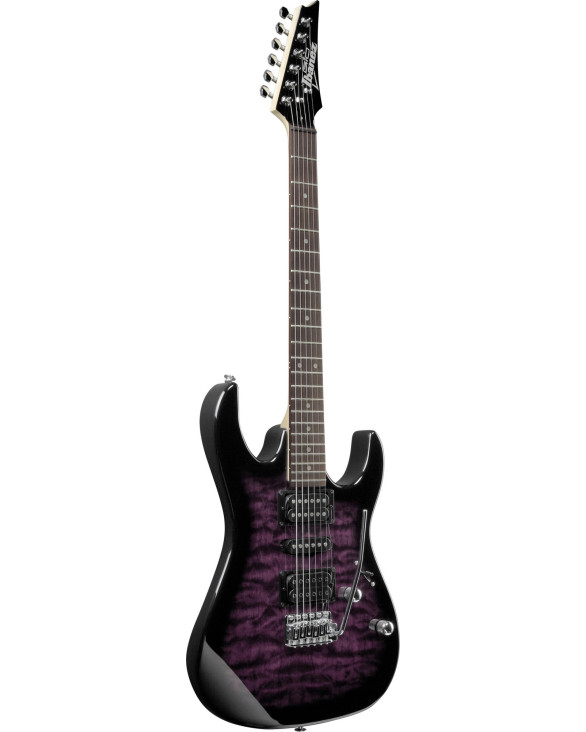 Ibanez GRX70QA-TVT GIO GRX Electric Guitar 6-String - Transparent Violet Sunburst