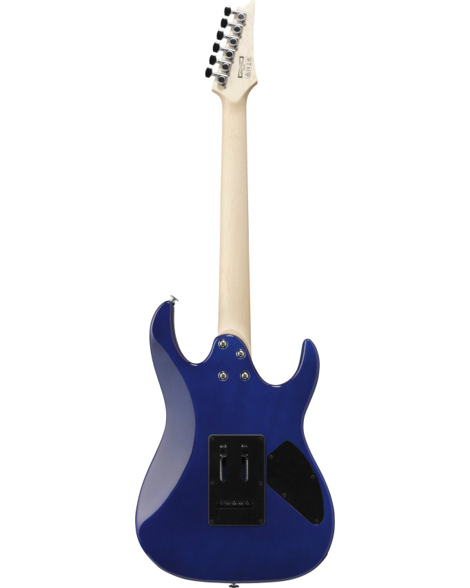 Ibanez GRX70QAL-TBB GIO GRX Electric Guitar 6-String Lefty - Transparent Blue Burst