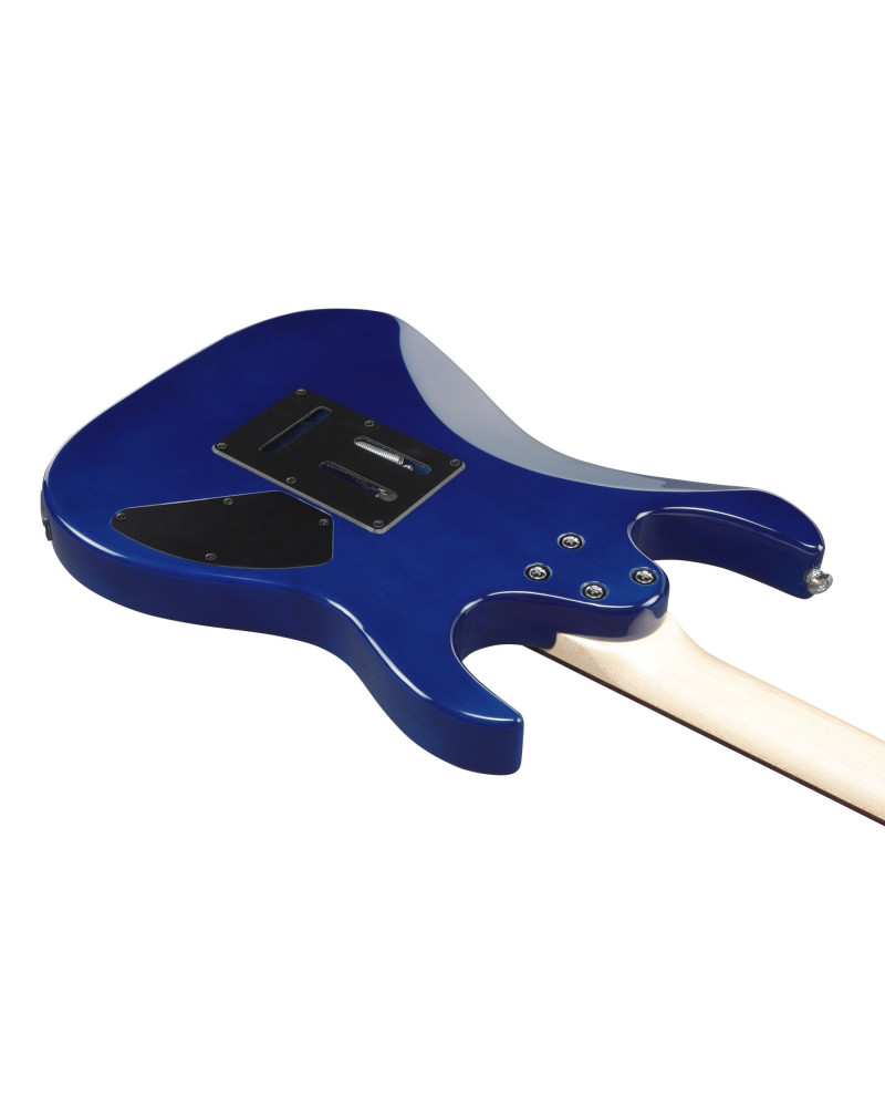 Ibanez GRX70QAL-TBB GIO GRX Electric Guitar 6-String Lefty - Transparent Blue Burst