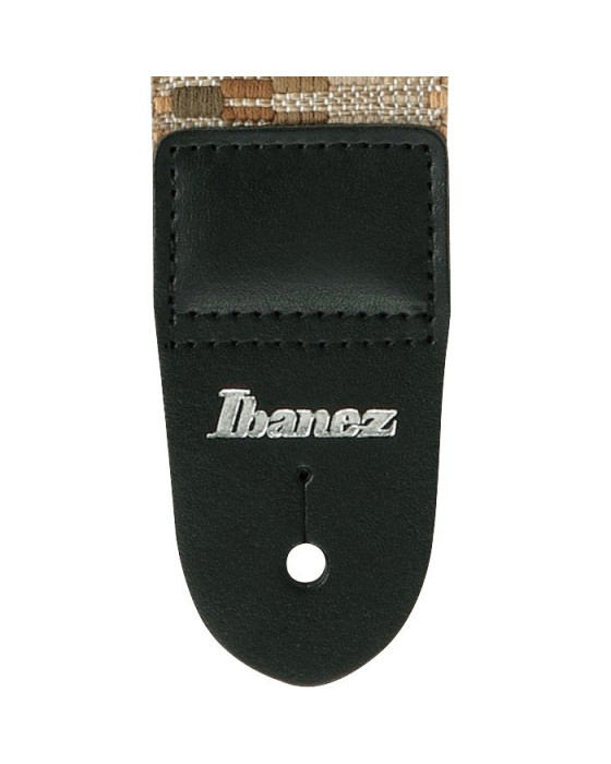 Ibanez GSB50-C4 Braided Guitar Strap - Khaki