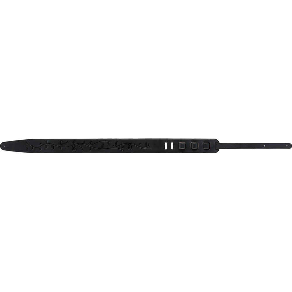 Ibanez GSTL60-BK Tree of Life Faux-Leather Strap - Black