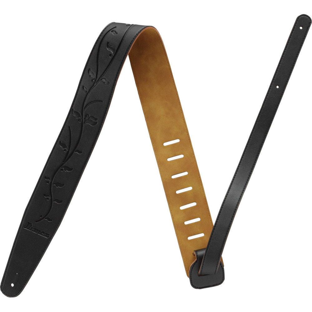 Ibanez GSTL60-BK Tree of Life Faux-Leather Strap - Black