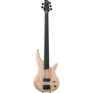 Ibanez GWB1005-NTF Gary Willis Signature Electric Bass 5-String Fretless - Natural Flat + Case M20SR