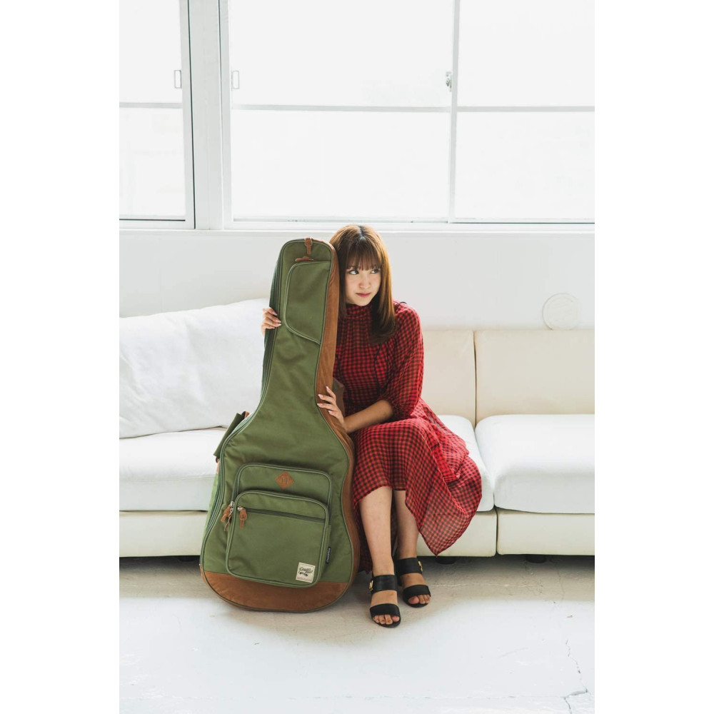Ibanez IAB541-MGN POWERPAD® Designer Collection Gig Bag for Acoustic Guitar - Moss Green