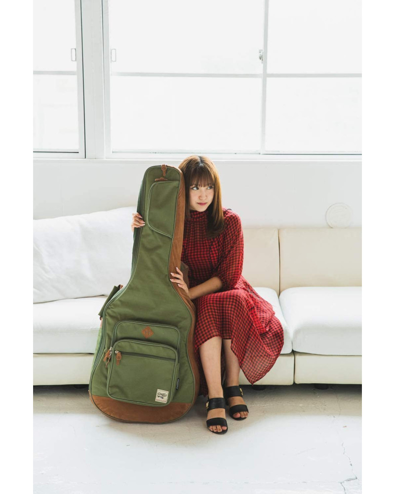 Ibanez IAB541-MGN POWERPAD® Designer Collection Gig Bag for Acoustic Guitar - Moss Green