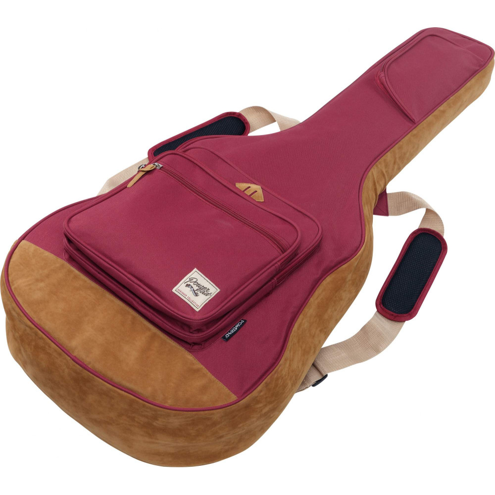 Ibanez IAB541-WR POWERPAD® Designer Collection Gig Bag for Acoustic Guitar - Wine Red