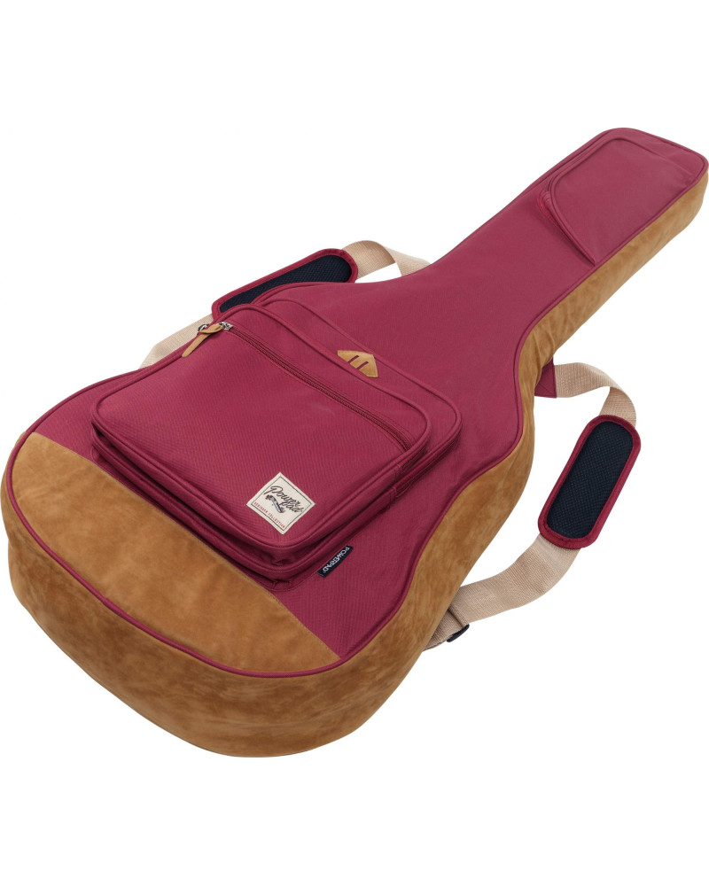 Ibanez IAB541-WR POWERPAD® Designer Collection Gig Bag for Acoustic Guitar - Wine Red