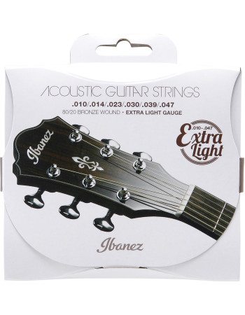 Ibanez IACS61C String Set for 6 String Acoustic Guitar - Extra Light