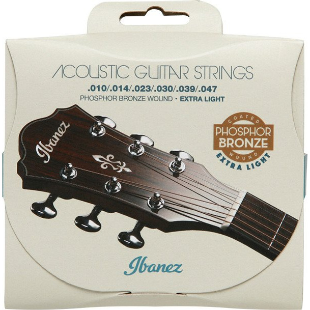 Ibanez IACSP61C String Set for 6 String Acoustic Guitar - Extra Light