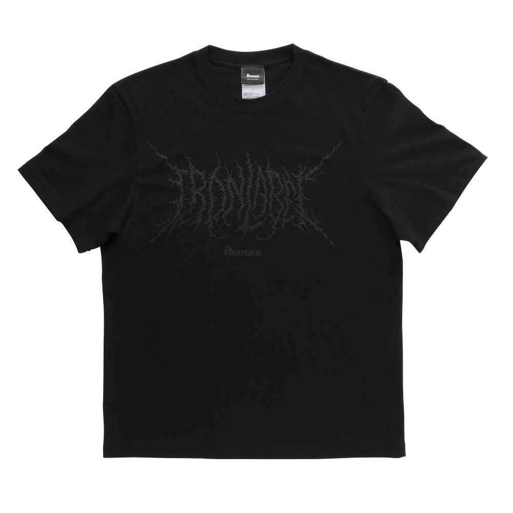 Ibanez IBAT011S Iron Label T-shirt Black - S