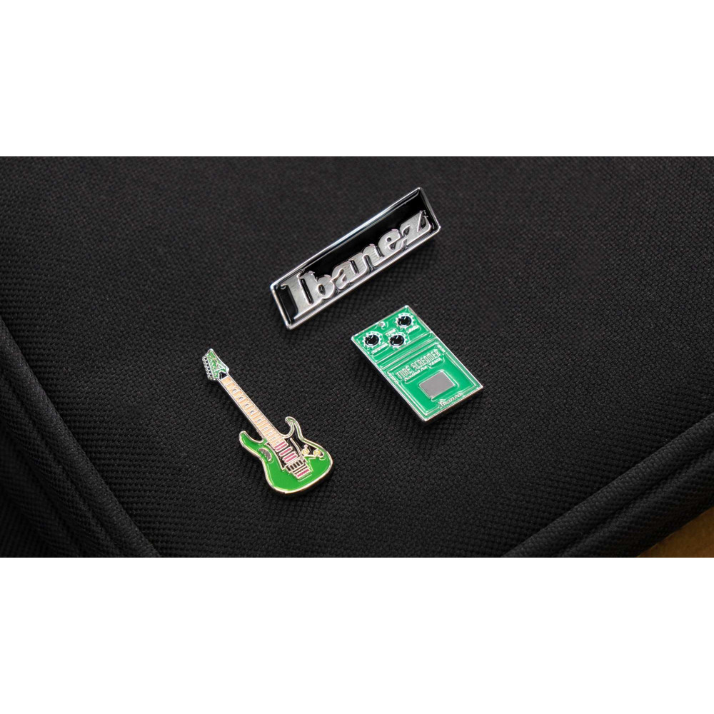 Ibanez IBPIN001 Logo Pin - Black & Silver Logo