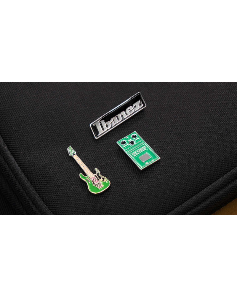 Ibanez IBPIN001 Logo Pin - Black & Silver Logo