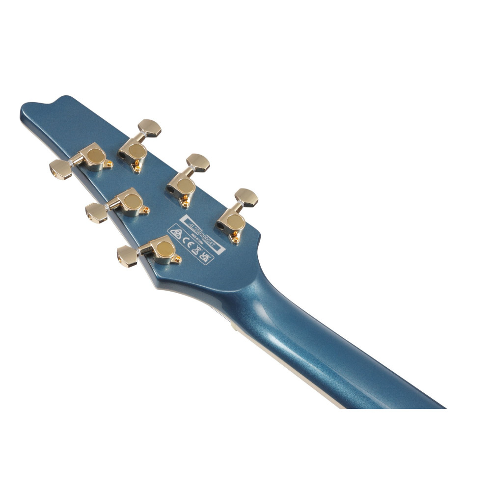 Ibanez IC420-ABM Iceman Electric Guitar 6-String - Antique Blue Metallic + Gig Bag