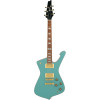 Ibanez IC420-CGM Iceman Electric Guitar 6-String - Coral Green Metallic + Gig Bag