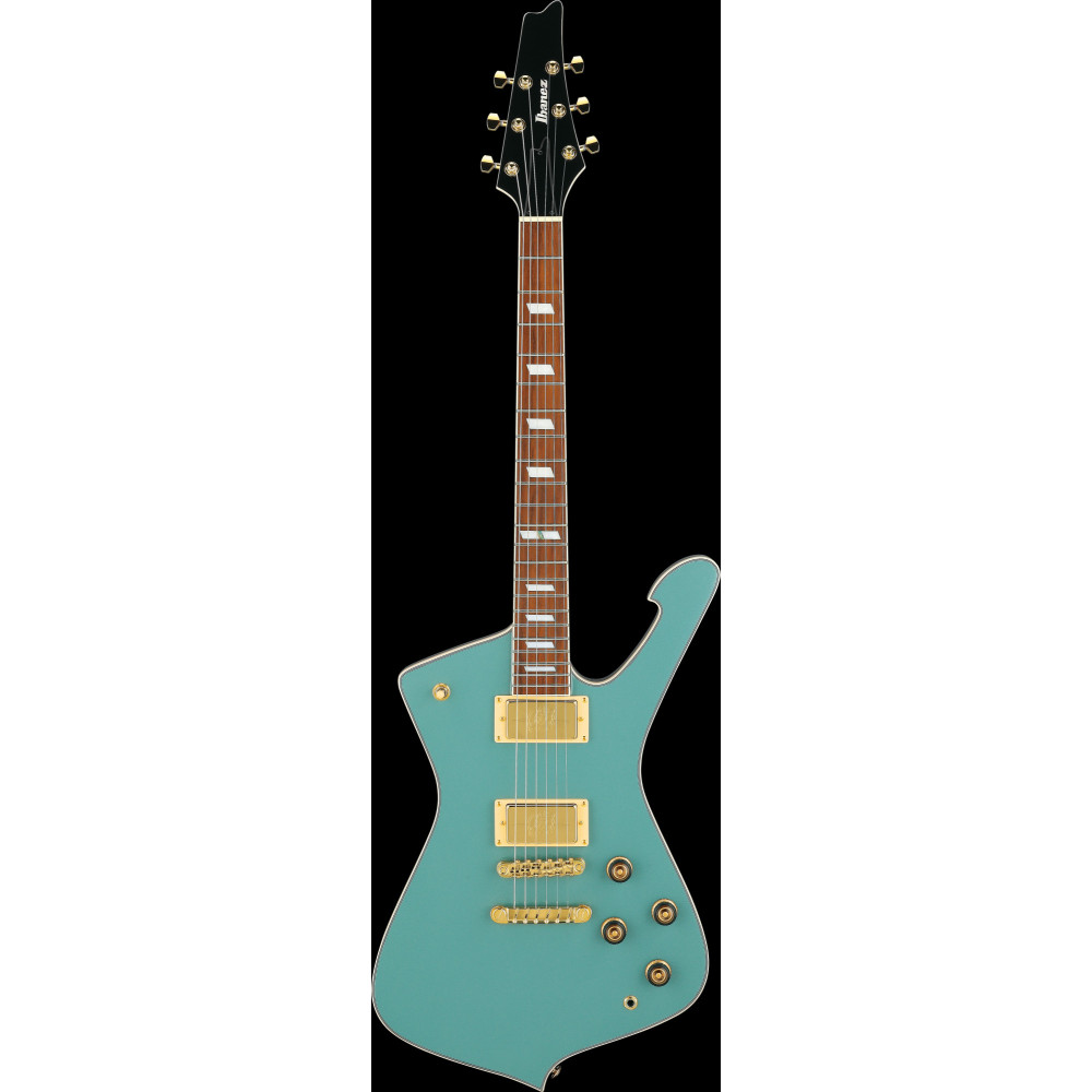 Ibanez IC420-CGM Iceman Electric Guitar 6-String - Coral Green Metallic + Gig Bag