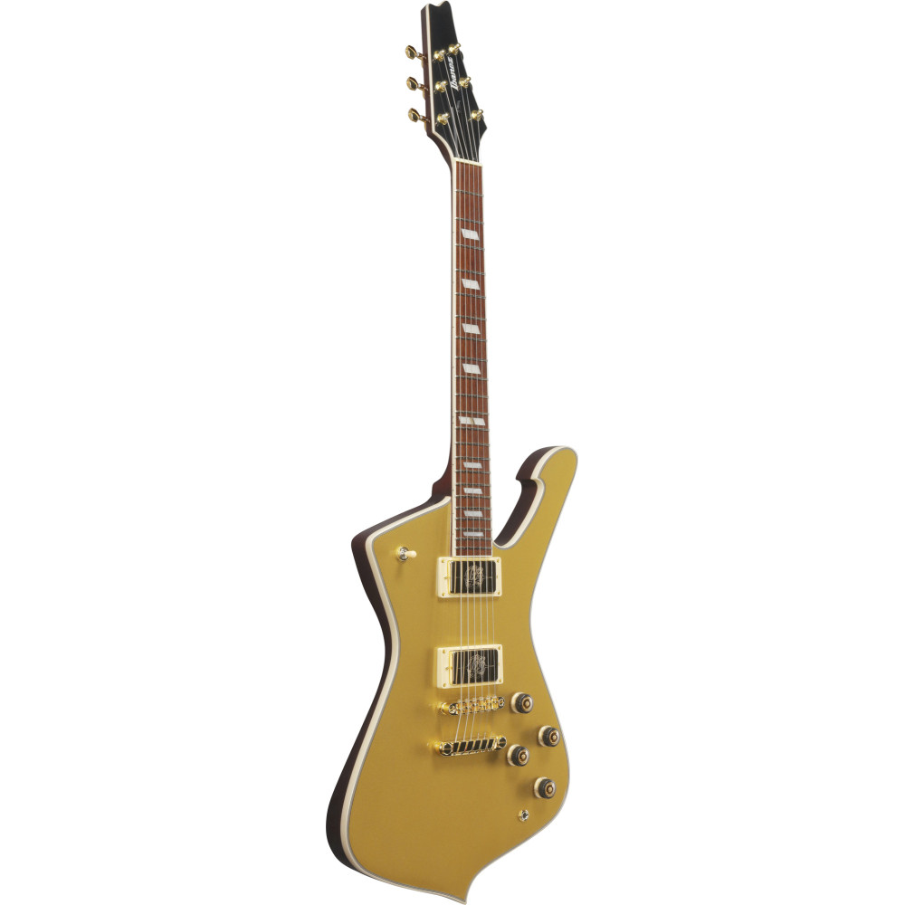 Ibanez IC420-GD Iceman Electric Guitar 6-String - Gold + Gig Bag