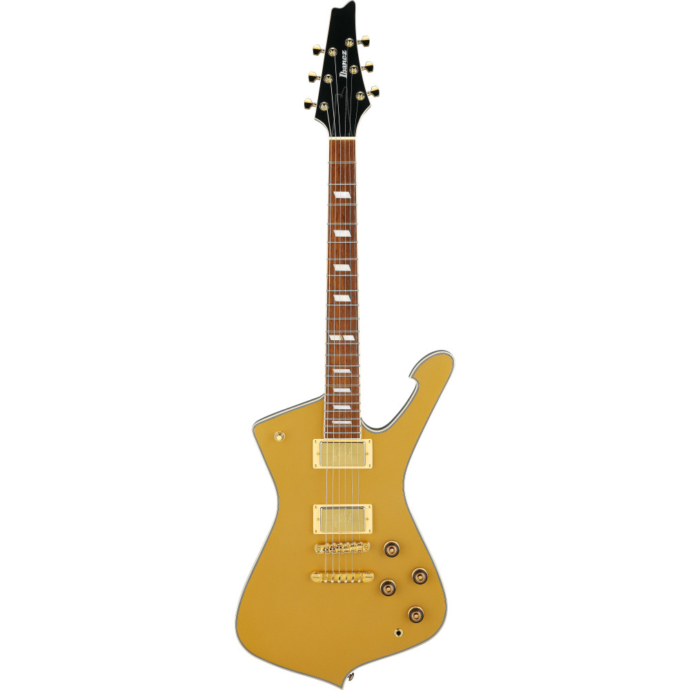Ibanez IC420-GD Iceman Electric Guitar 6-String - Gold + Gig Bag