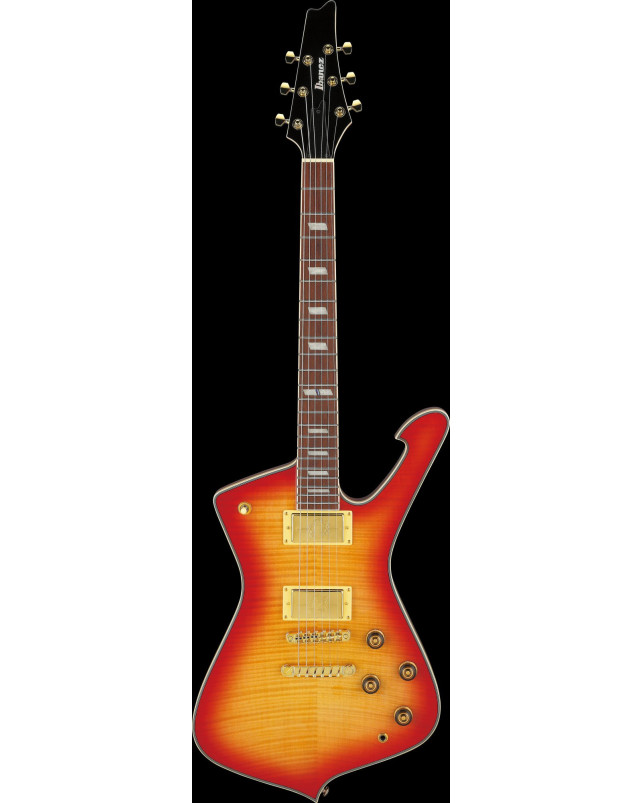 Ibanez IC420FM-CRS Iceman Electric Guitar 6-String - Cherry Sunburst + Gig Bag