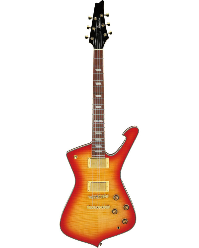 Ibanez IC420FM-CRS Iceman Electric Guitar 6-String - Cherry Sunburst + Gig Bag