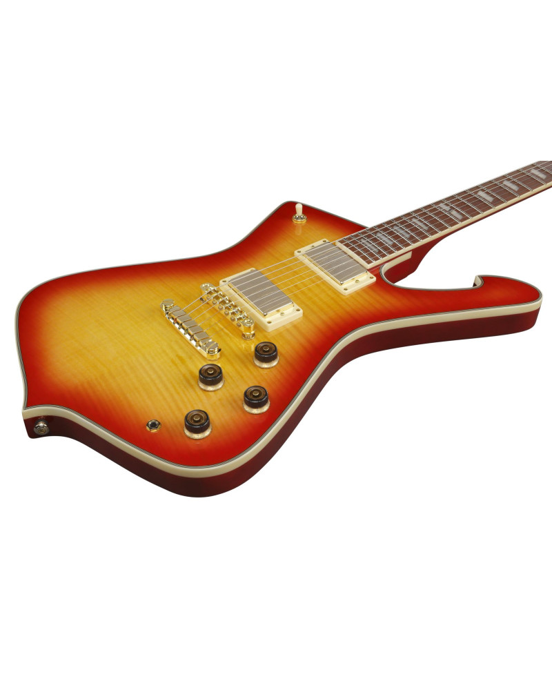 Ibanez IC420FM-CRS Iceman Electric Guitar 6-String - Cherry Sunburst + Gig Bag