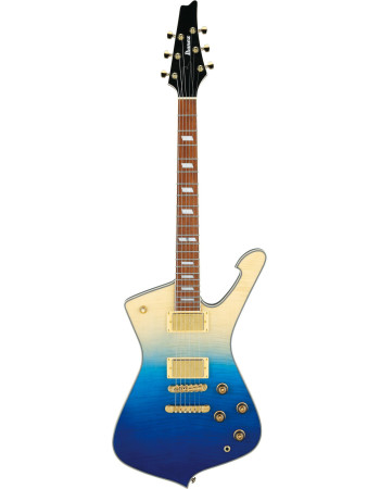 Ibanez IC420FM-TBG Iceman Electric Guitar 6-String - Transparent Blue Gradation + Gig Bag