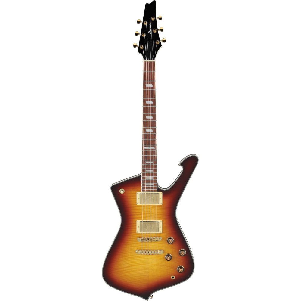 Ibanez IC420FM-VLS Iceman Electric Guitar 6-String - Violin Sunburst + Gig Bag