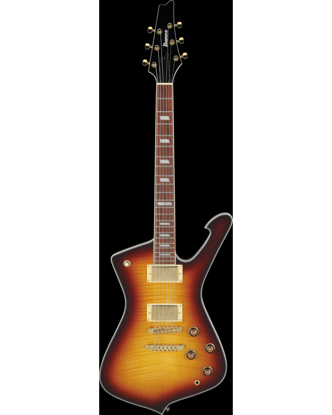 Ibanez IC420FM-VLS Iceman Electric Guitar 6-String - Violin Sunburst + Gig Bag