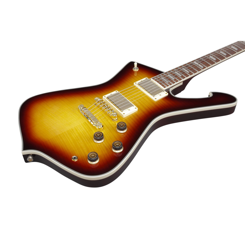 Ibanez IC420FM-VLS Iceman Electric Guitar 6-String - Violin Sunburst + Gig Bag