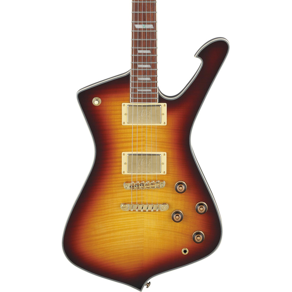Ibanez IC420FM-VLS Iceman Electric Guitar 6-String - Violin Sunburst + Gig Bag