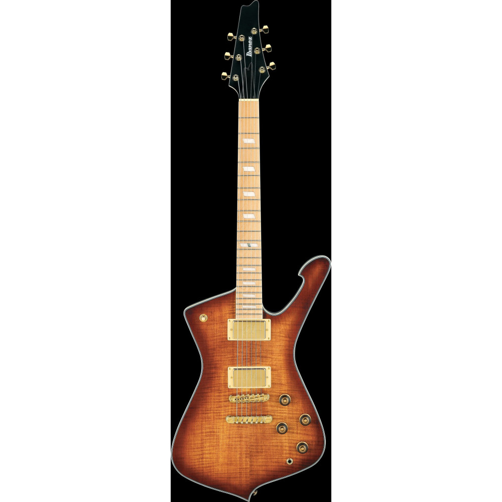Ibanez IC420MFM-CML Iceman Electric Guitar 6-String - Caramel Burst Low Gloss + Gig Bag