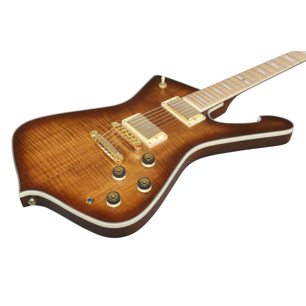 Ibanez IC420MFM-CML Iceman Electric Guitar 6-String - Caramel Burst Low Gloss + Gig Bag