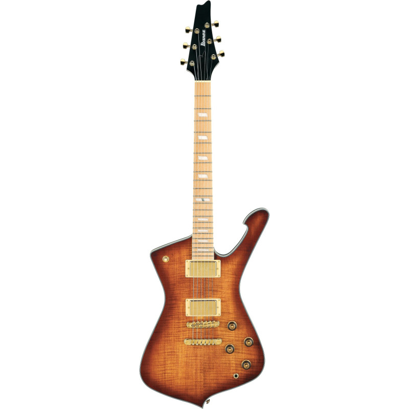 Ibanez IC420MFM-CML Iceman Electric Guitar 6-String - Caramel Burst Low Gloss + Gig Bag