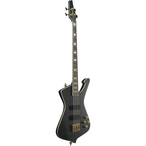 Ibanez ICB620-BKF Iceman Bass 4-String - Black Flat + Gig Bag